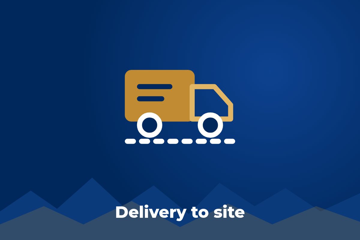 Delivery to site